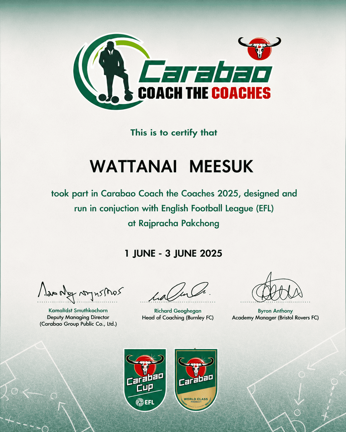 Certificate 3